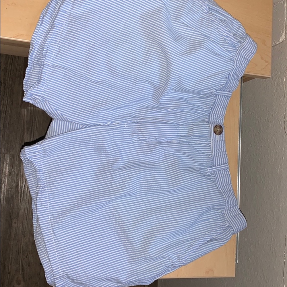 Blue& White Classic Seersucker Chubbies (XL)